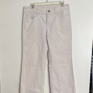 J. Crew Women's Light Tan Flare Jeans